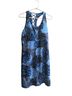 ZeroXposur Floral Blue Casual Dress Size L - photo 1