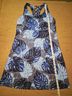 ZeroXposur Floral Blue Casual Dress Size L - photo 7