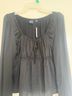 Gap Black Long Sleeve Blouse Size M (petite) - photo 6
