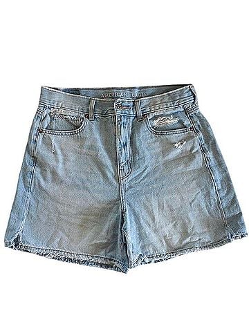 American Eagle Outfitters Mom Shorts Denim Shorts (view 1)