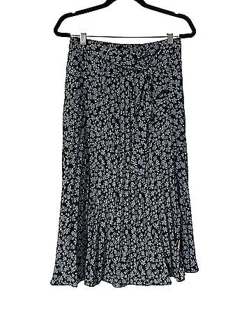 Skies Are Blue Faux Leather Skirt (view 1)