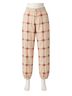 Anthropologie Print Red Tan Casual Pants Size 6 - photo 1