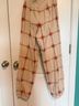 Anthropologie Print Red Tan Casual Pants Size 6 - photo 5