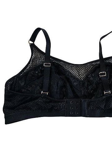 Soma Mixed Media Lace Mesh Bralette Sports Bra (view 2)