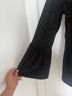 Style&Co Floral Black Long Sleeve Blouse Size M - photo 4