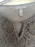 Style&Co Floral Black Long Sleeve Blouse Size M - photo 3