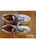 New Balance Gray Red Orange Sneakers Size 8 - photo 9