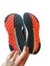 New Balance Gray Red Orange Sneakers Size 8 - photo 1