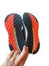 New Balance Gray Red Orange Sneakers Size 8 - photo 2