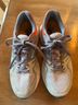 New Balance Gray Red Orange Sneakers Size 8 - photo 4