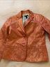J.Crew 45% Cotton 32% Silk 12% Metallic Fiber 11% Nylon 100% Acetate Paisley Pink Gold Blazer Size 2 - photo 7