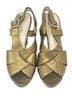 Coach 100% Leather Solid Gold Heels Size 7 - photo 8