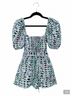 Karina Grimaldi 100% Linen 100% Cotton Floral Multi Color Romper Size XS - photo 3