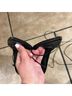 Camila Coelho Black Heels Size 5 1/2 - photo 4