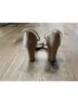 L.K. Bennett 100% Patent Leather Tan Heels Size EU 38 1/2 - photo 4