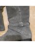 Koolaburra 100% Suede Gray Boots Size 5 - photo 3