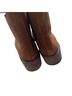 Loeffler Randall 100% Suede Brown Ankle Boots Size 8 - photo 2