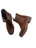 Loeffler Randall 100% Suede Brown Ankle Boots Size 8 - photo 1