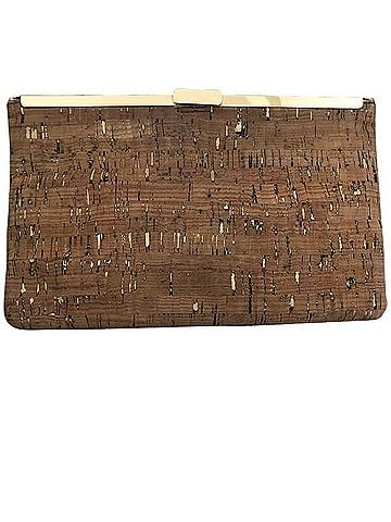 J.Crew Gold Bamboo Clutch Clutch (view 2)