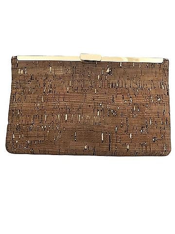 J.Crew Gold Bamboo Clutch Clutch (view 1)