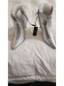 Express Silver Ankle Boots Size 9 - photo 6