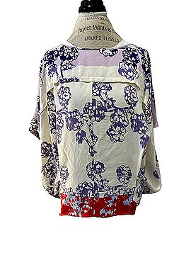 Diane von Furstenberg 3/4 Sleeve Silk Top (view 1)