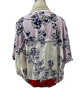 Diane von Furstenberg 3/4 Sleeve Silk Top (view 2)