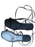 Wrap 100% Leather Black Sandals Size 8 - photo 2