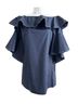 Alexis Blue Cocktail Dress Size S - photo 4