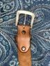 Brighton 100% Leather Brown Belt Size L - photo 3