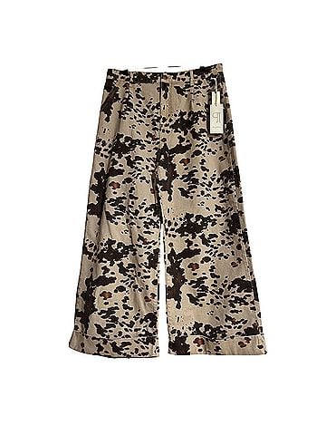 Pilcro Leon Double Hem Cow Print Casual Pants (view 1)
