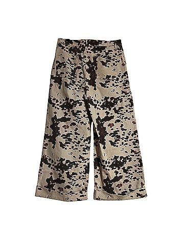 Pilcro Leon Double Hem Cow Print Casual Pants (view 2)