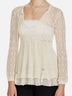Free People Ivory Tan Pullover Sweater Size S - photo 4