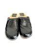 Tory Burch 100% Patent Leather Black Mule/Clog Size 6 1/2 - photo 4