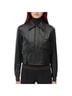 Mackage 100% Calf Leather Black Leather Jacket Size M - photo 1