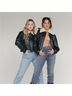 Mackage 100% Calf Leather Black Leather Jacket Size M - photo 4