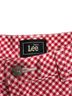 Lee Checkered-gingham Red White Casual Pants Size 8 - photo 6