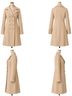 Bardot Tan Gold Coat Size XS - photo 2