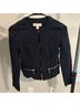 MICHAEL Michael Kors 100% Cotton Tweed Black Blazer Size 4 - photo 3
