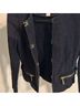 MICHAEL Michael Kors 100% Cotton Tweed Black Blazer Size 4 - photo 5
