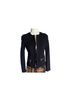 MICHAEL Michael Kors 100% Cotton Tweed Black Blazer Size 4 - photo 1