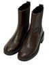 Forever 21 Contemporary Camo Brown Black Boots Size 6 1/2 - photo 1