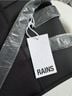 Rains 100% Polyurethane Solid Black Backpack One size - photo 4