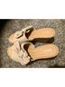 Born Tan Wedges Size 10 - photo 3