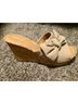 Born Tan Wedges Size 10 - photo 6