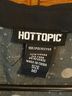 Hot Topic 100% Polyester Floral Black Sleeveless Blouse Size M - photo 3