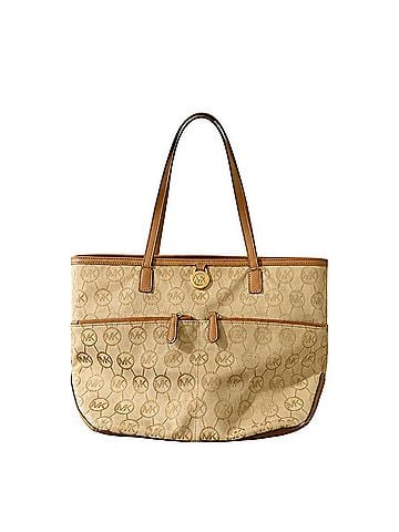 Michael Kors Leather Tote (view 1)