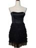 Express Design Studio Solid Black Cocktail Dress Size 4 - photo 1