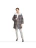 Joie Plaid Multi Color Coat Size M - photo 3