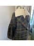 Joie Plaid Multi Color Coat Size M - photo 7